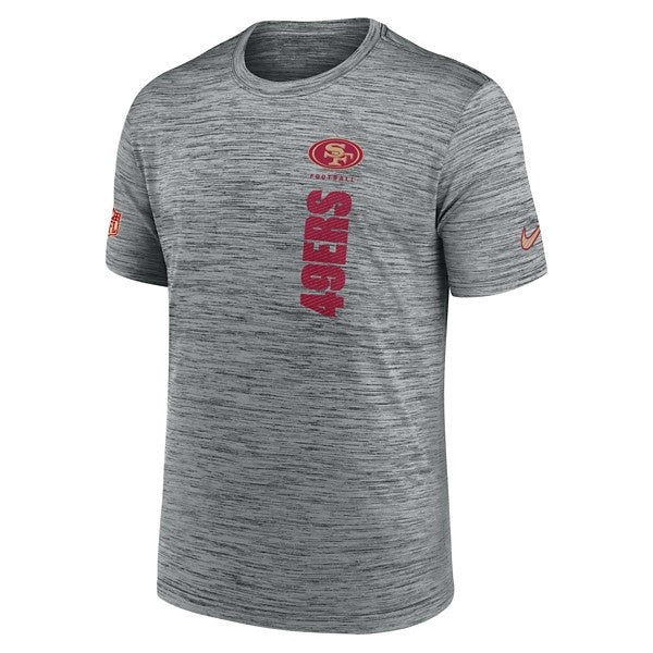 Mens Nike NFL SAN FRANCISCO 49ERS 2024 SIDELINE VELOCITY T-SHIRT