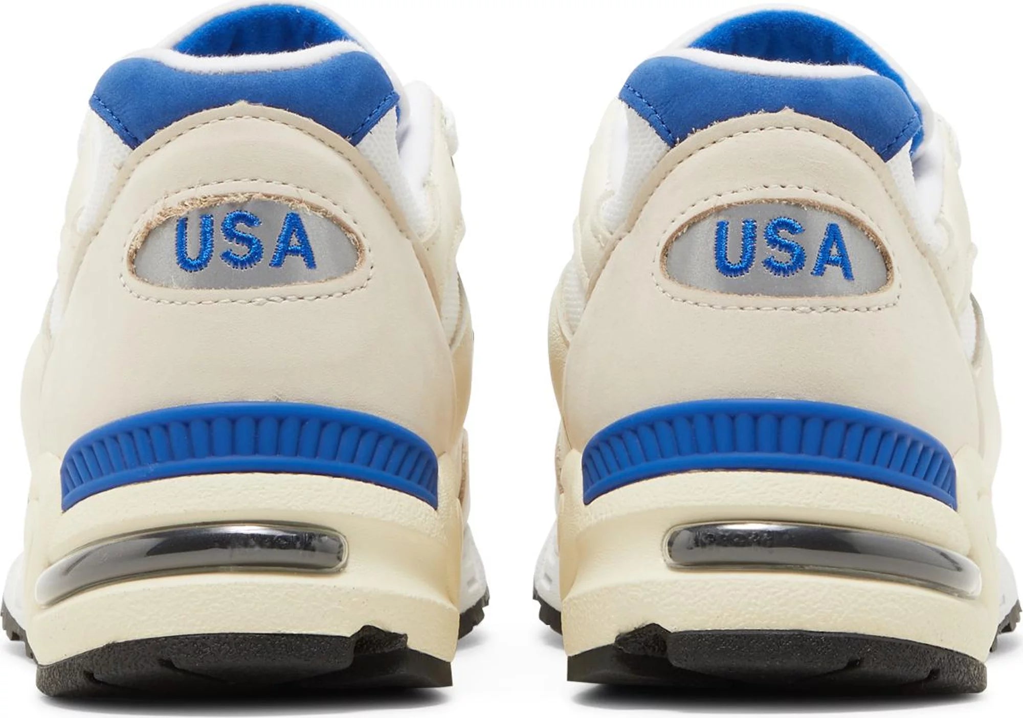 [M990WB2] Mens New Balance 990v2 'MiUSA White Blue'