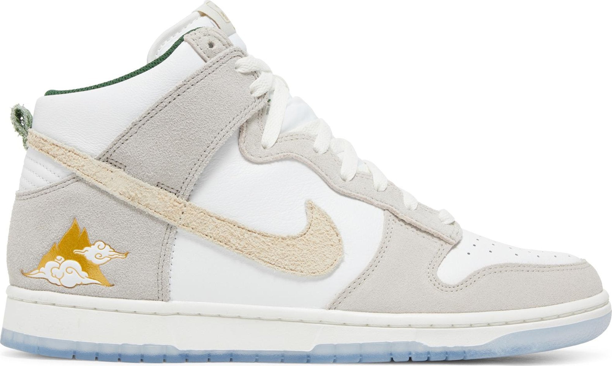 [FD0776-100] Mens Nike DUNK HIGH PREMIUM 'SAN FRANCISCO CHINATOWN GOLD MOUNTAIN'