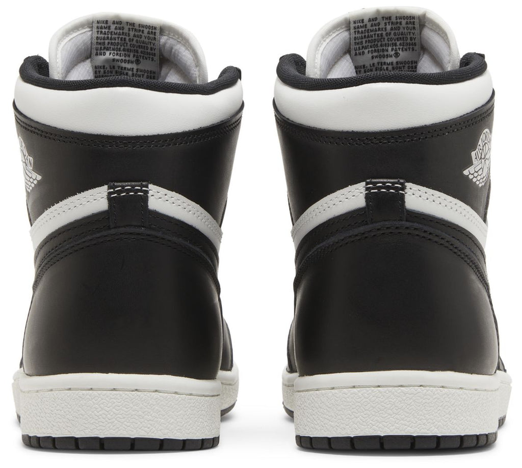 [BQ4422-001] MENS AIR JORDAN RETRO 1 HIGH '85 'BLACK WHITE (2023)'