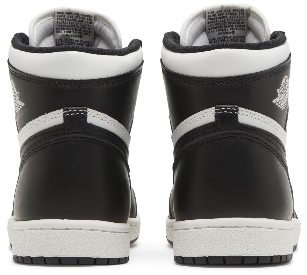 [BQ4422-001] MENS AIR JORDAN RETRO 1 HIGH '85 'BLACK WHITE (2023)'