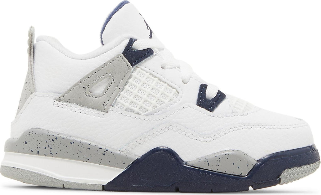 [BQ7670-140] Toddlers Air Jordan Retro 4 'Midnight Navy' (TD)