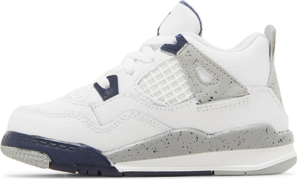 [BQ7670-140] Toddlers Air Jordan Retro 4 'Midnight Navy' (TD)