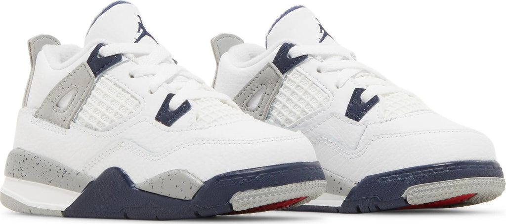 [BQ7670-140] Toddlers Air Jordan Retro 4 'Midnight Navy' (TD)