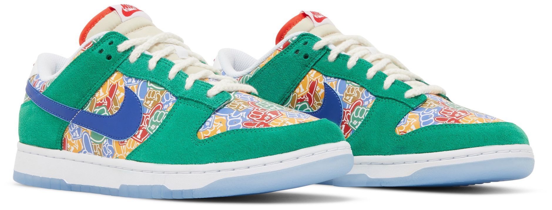 [DZ5184-300] MENS NIKE DUNK LOW 'FOAM FINGER'