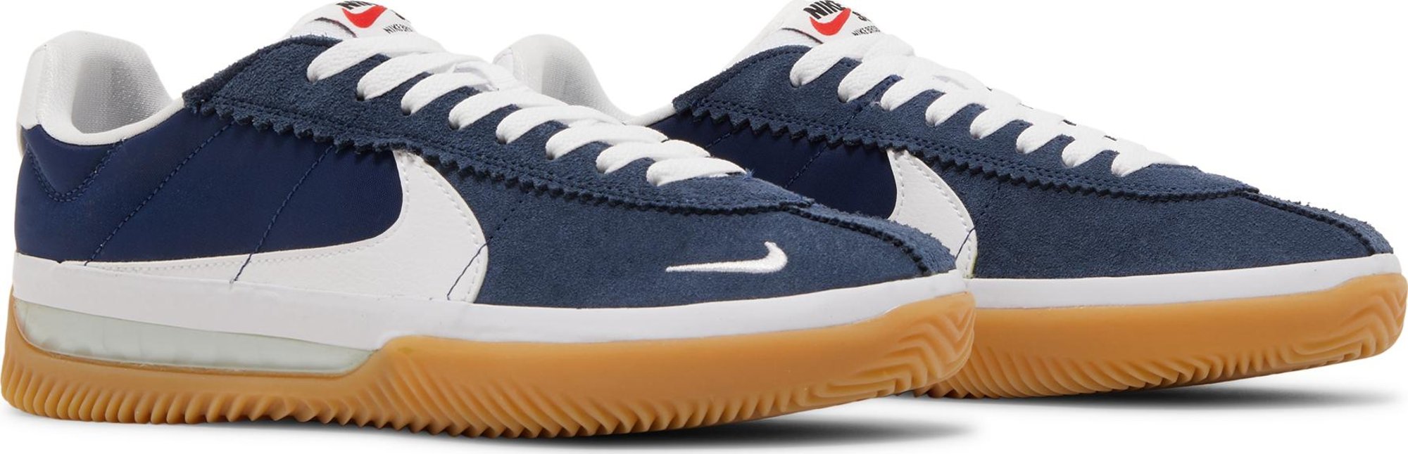 [DH9227-401] Mens Nike SB BRSB 'NAVY WHITE GUM'