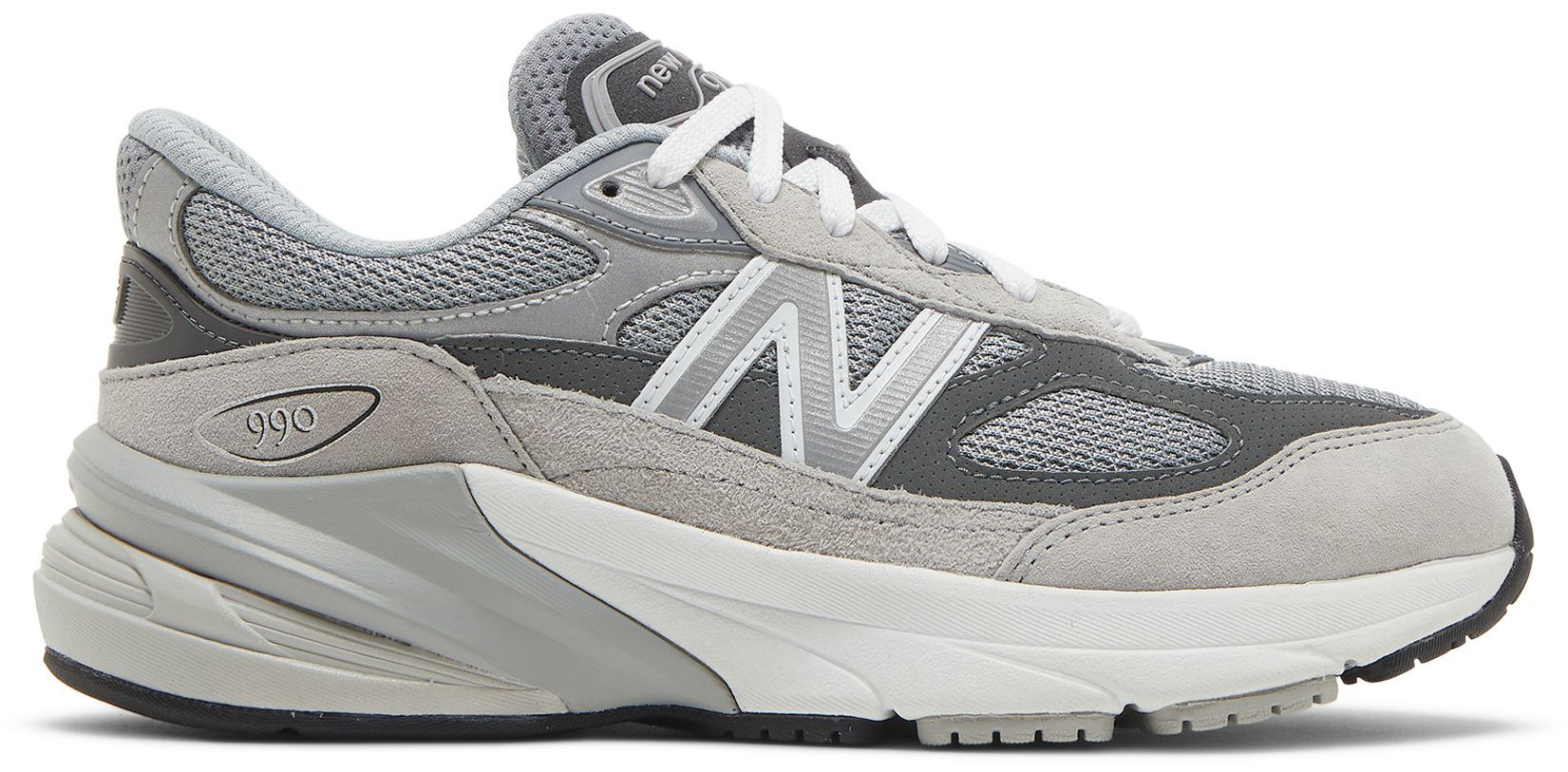 [GC990GL6] GRADE SCHOOL NEW BALANCE FUELCELL 990V6 'GREY'