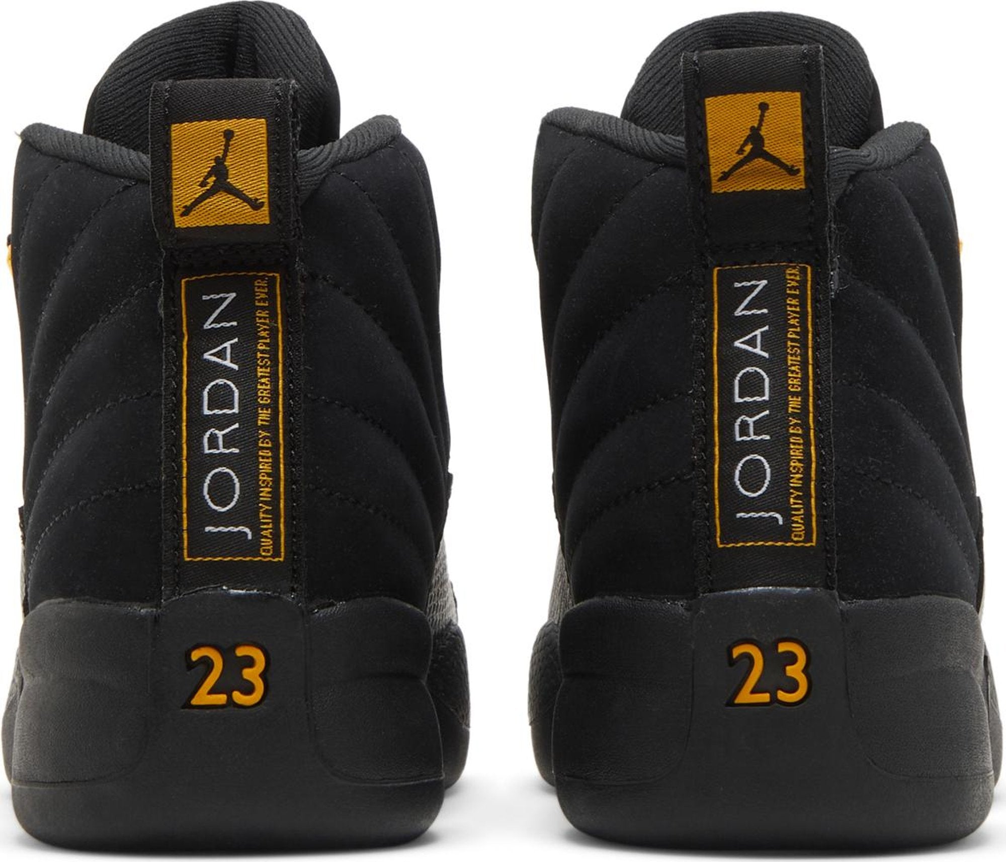 [151186-071] Preschool Air Jordan Retro 12 'Black Taxi' (PS)