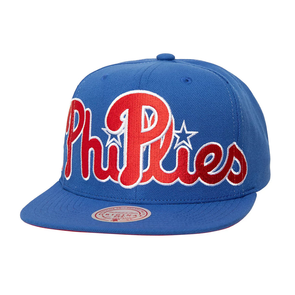 Mens Mitchell & Ness MLB FULL FRONTAL SNAPBACK PHILLIES