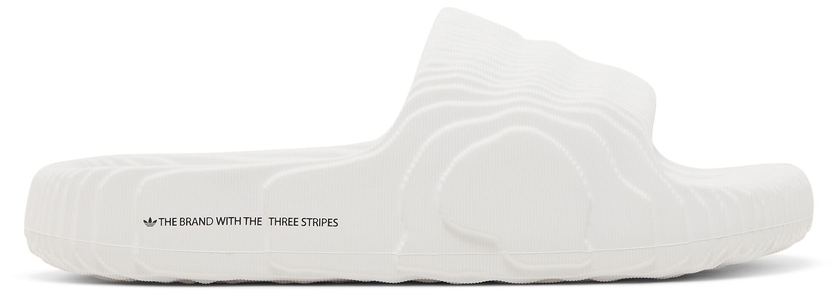 [HQ4672] MENS ADIDAS ADILETTE 22 'CRYSTAL WHITE/CRYSTAL WHITE/CORE BLACK'