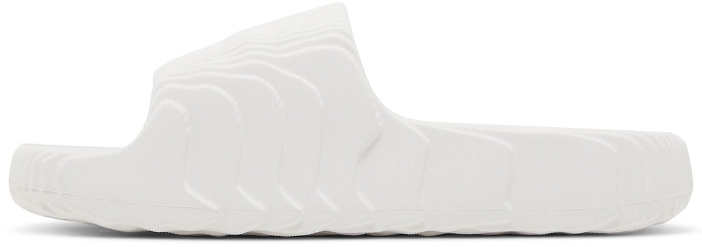 [HQ4672] MENS ADIDAS ADILETTE 22 'CRYSTAL WHITE/CRYSTAL WHITE/CORE BLACK'