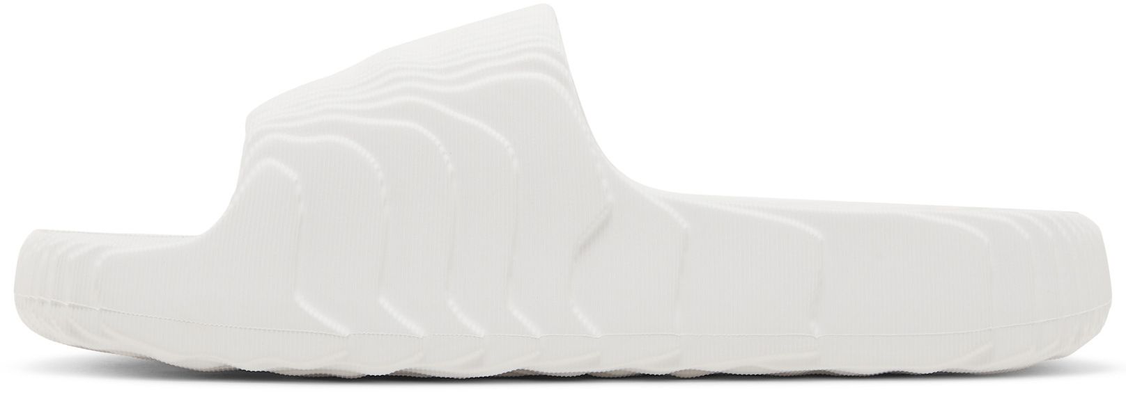 [HQ4672] MENS ADIDAS ADILETTE 22 'CRYSTAL WHITE/CRYSTAL WHITE/CORE BLACK'