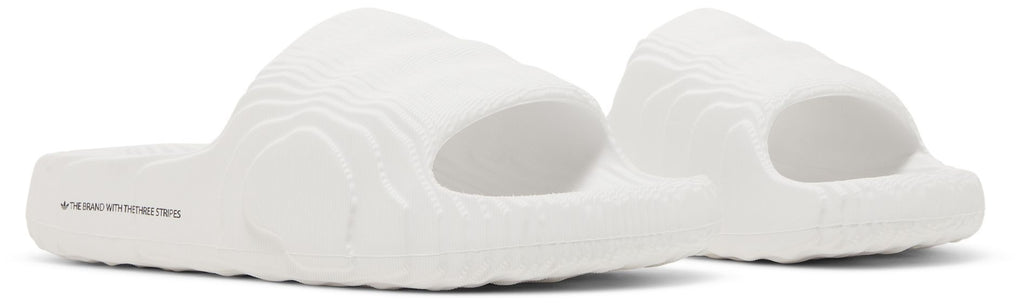 [HQ4672] MENS ADIDAS ADILETTE 22 'CRYSTAL WHITE/CRYSTAL WHITE/CORE BLACK'