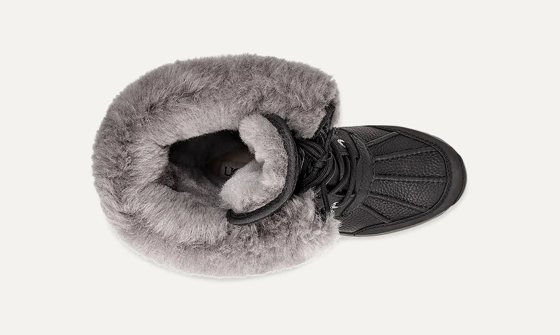[1095142-BLK] WOMENS UGG ADIRONDACK BOOT III 'BLACK' - BLACK/GREY