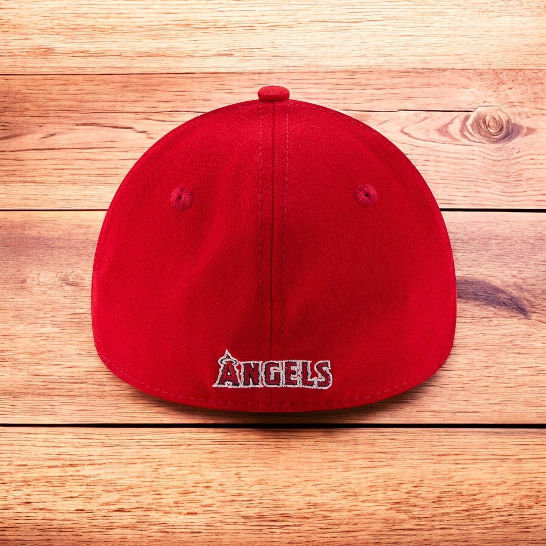 [10975845] Mens New Era MLB Team Classic 39Thirty Stretch Fit Cap Los Angeles Angels
