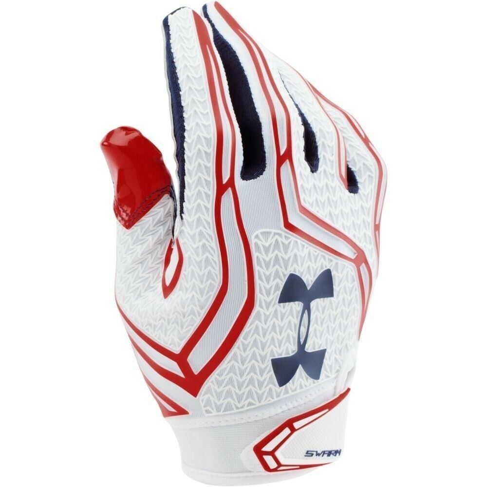 Men's UA Under Armour Swarm II Pipeline State Park Football Glove - 1280473-105