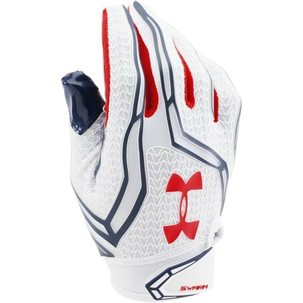 Men's UA Under Armour Swarm II Pipeline State Park Football Glove - 1280473-100