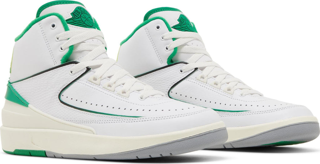 [DQ8562-103] Grade School Air Jordan RETRO 2 'LUCKY GREEN (GS)'