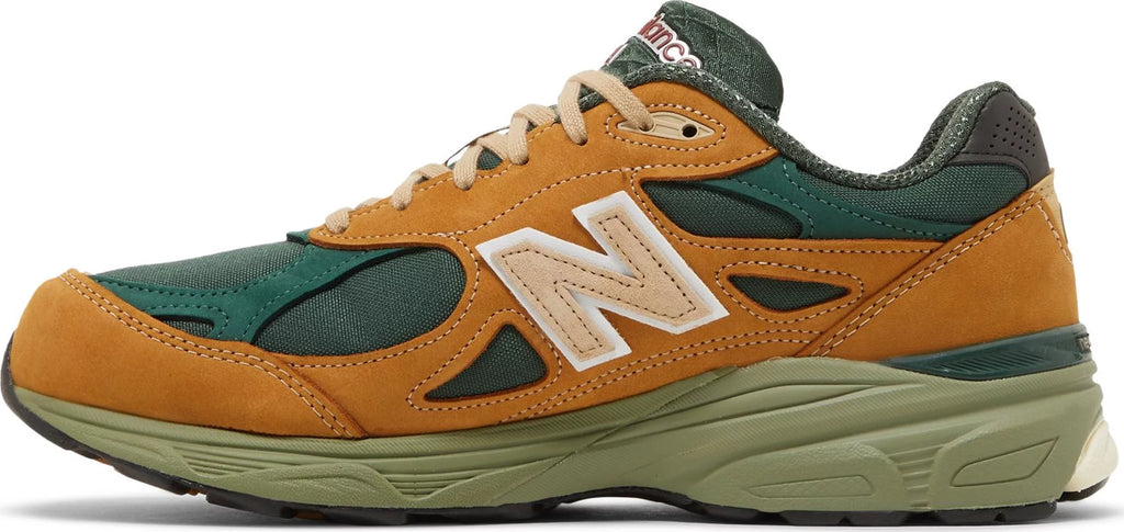 [M990WG3] Mens New Balance 990v3 'MiUSA Tan Green'