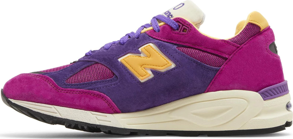 [M990PY2] Mens New Balance 990v2 'MiUSA Teddy Santis Purple Yellow'