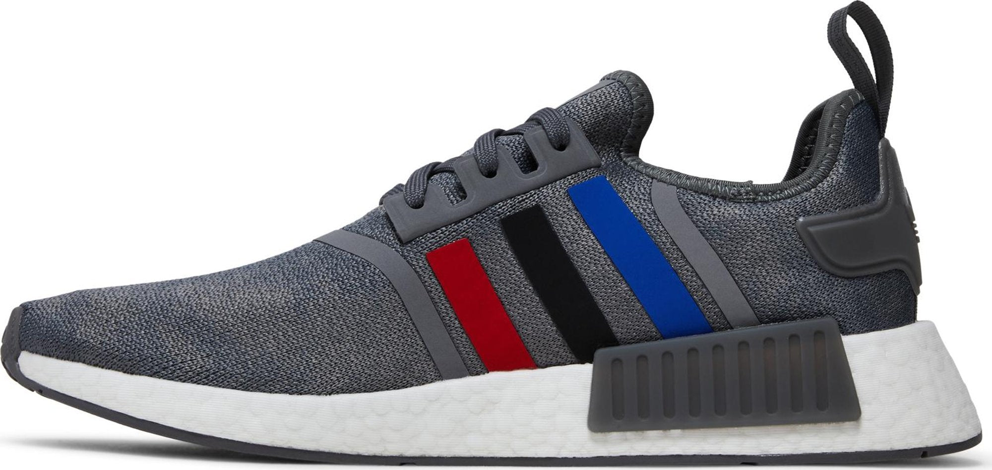 [FZ5708] Mens Adidas NMD R1 'Grey Better Scarlet Core Black'