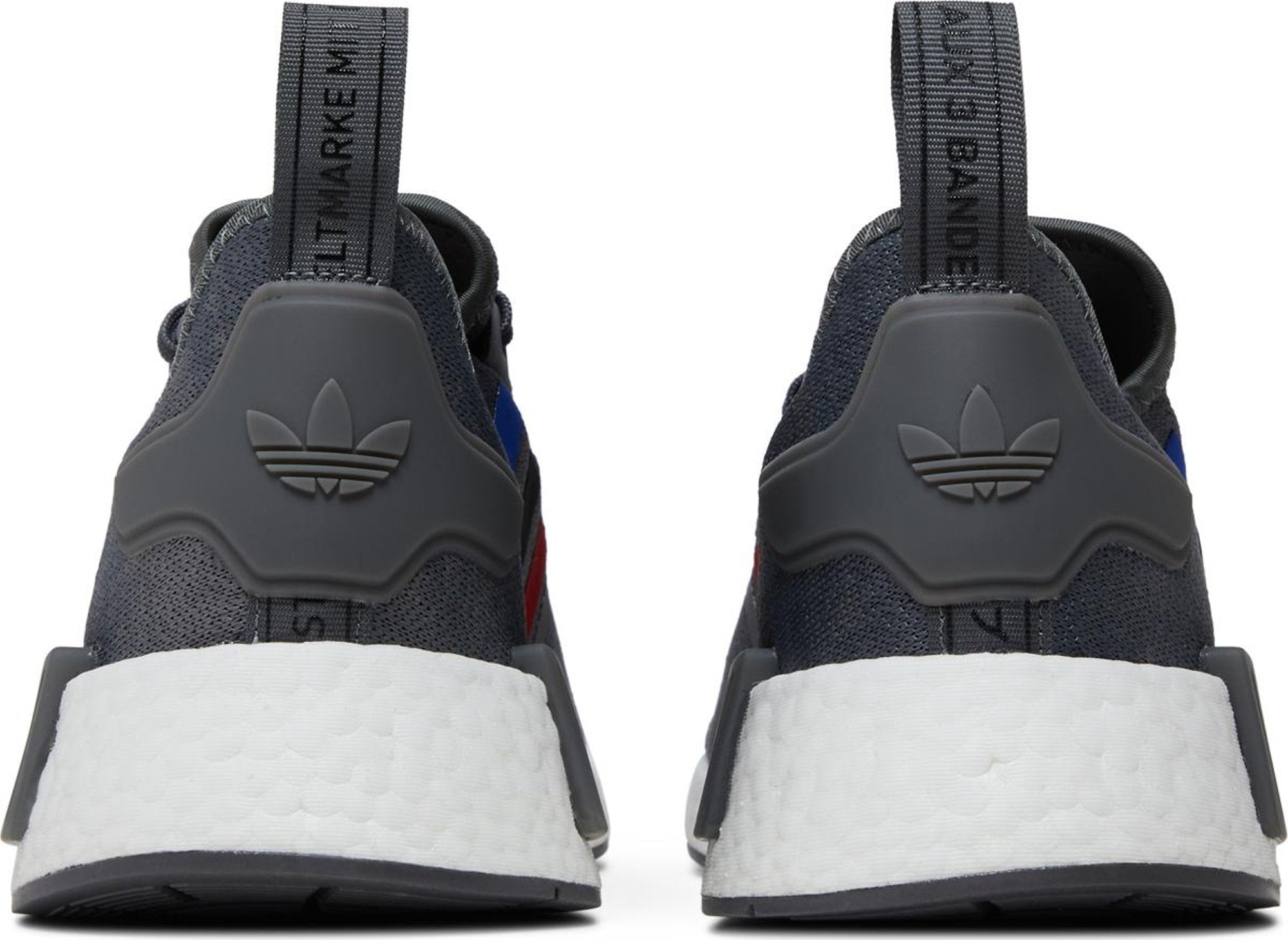 [FZ5708] Mens Adidas NMD R1 'Grey Better Scarlet Core Black'