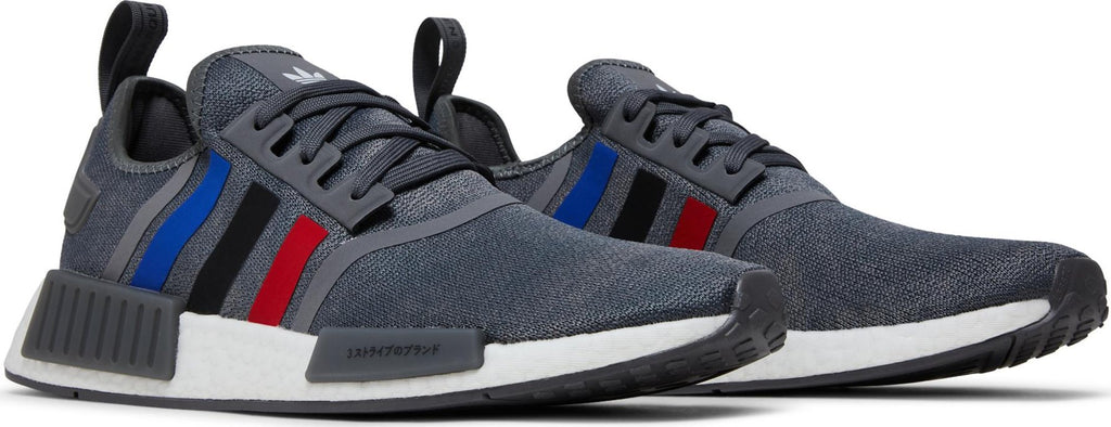 [FZ5708] Mens Adidas NMD R1 'Grey Better Scarlet Core Black'