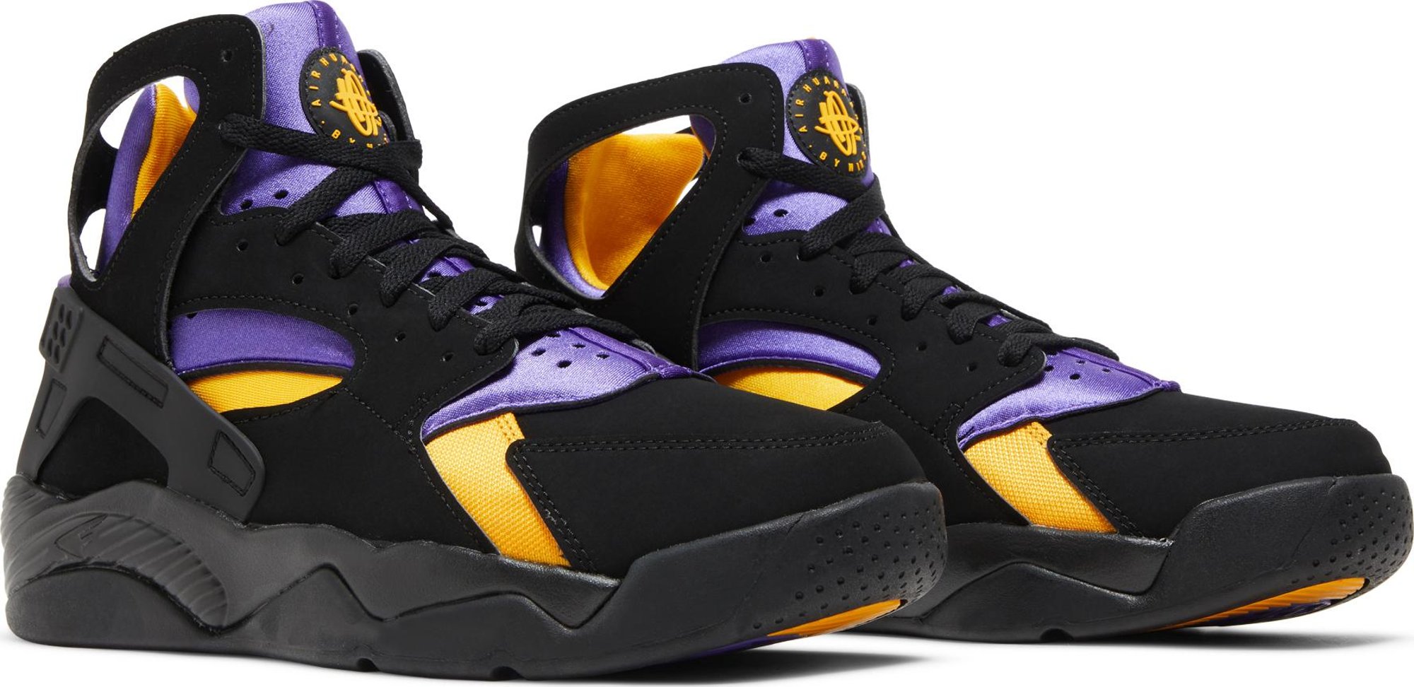 [FD0188-001] Mens Nike AIR FLIGHT HUARACHE 'LAKERS AWAY'