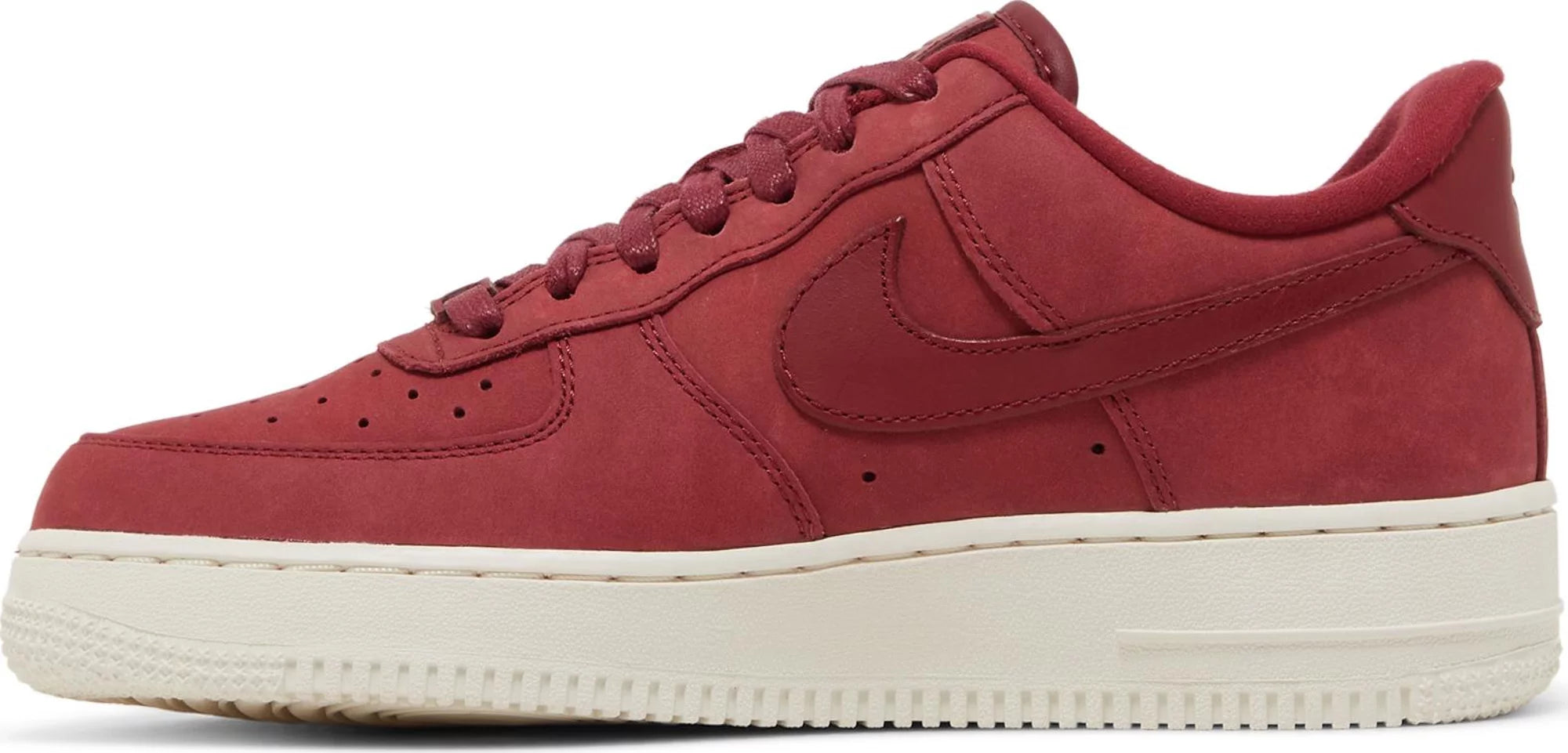 [DR9503-600] Womens Nike AIR FORCE 1 LOW '07 PRM 'TEAM RED SAIL'