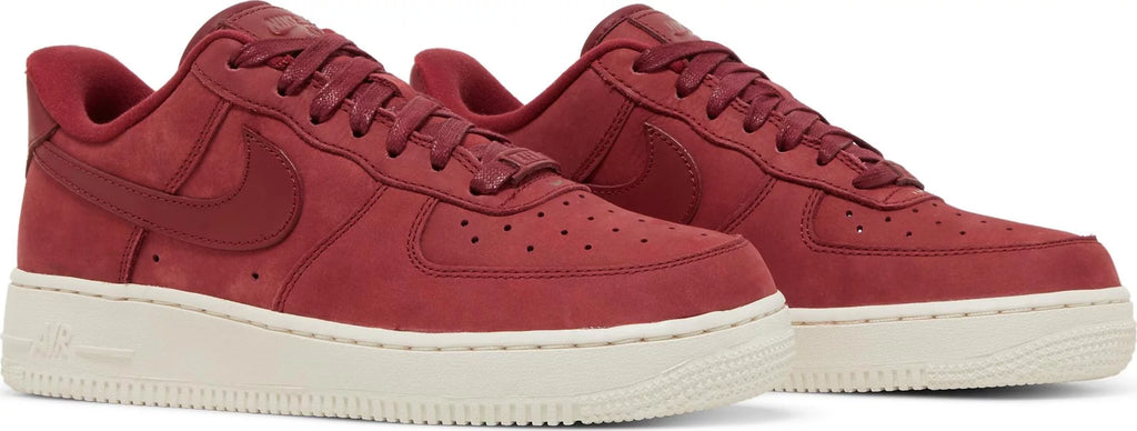 [DR9503-600] Womens Nike AIR FORCE 1 LOW '07 PRM 'TEAM RED SAIL'