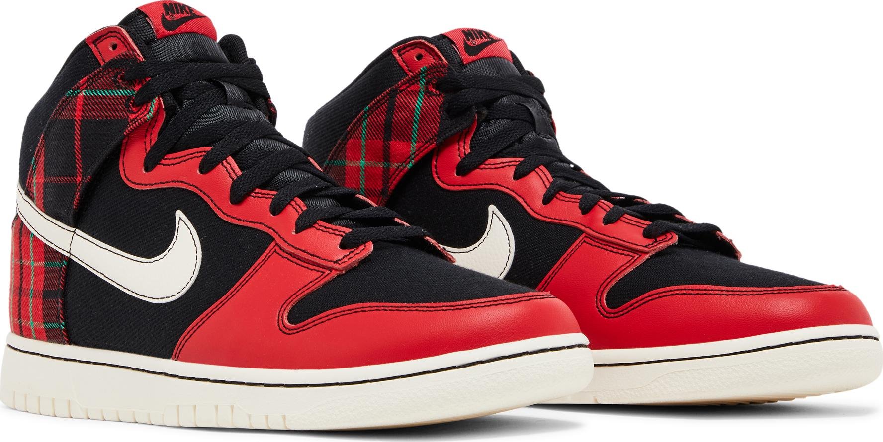 [DV0826-001] Mens Nike DUNK HIGH SE 'TARTAN PLAID'