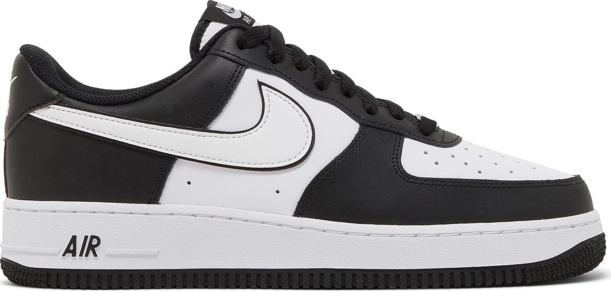 [DV0788-001] Mens Nike AIR FORCE 1 LOW '07 'WHITE SWOOSH PANDA'