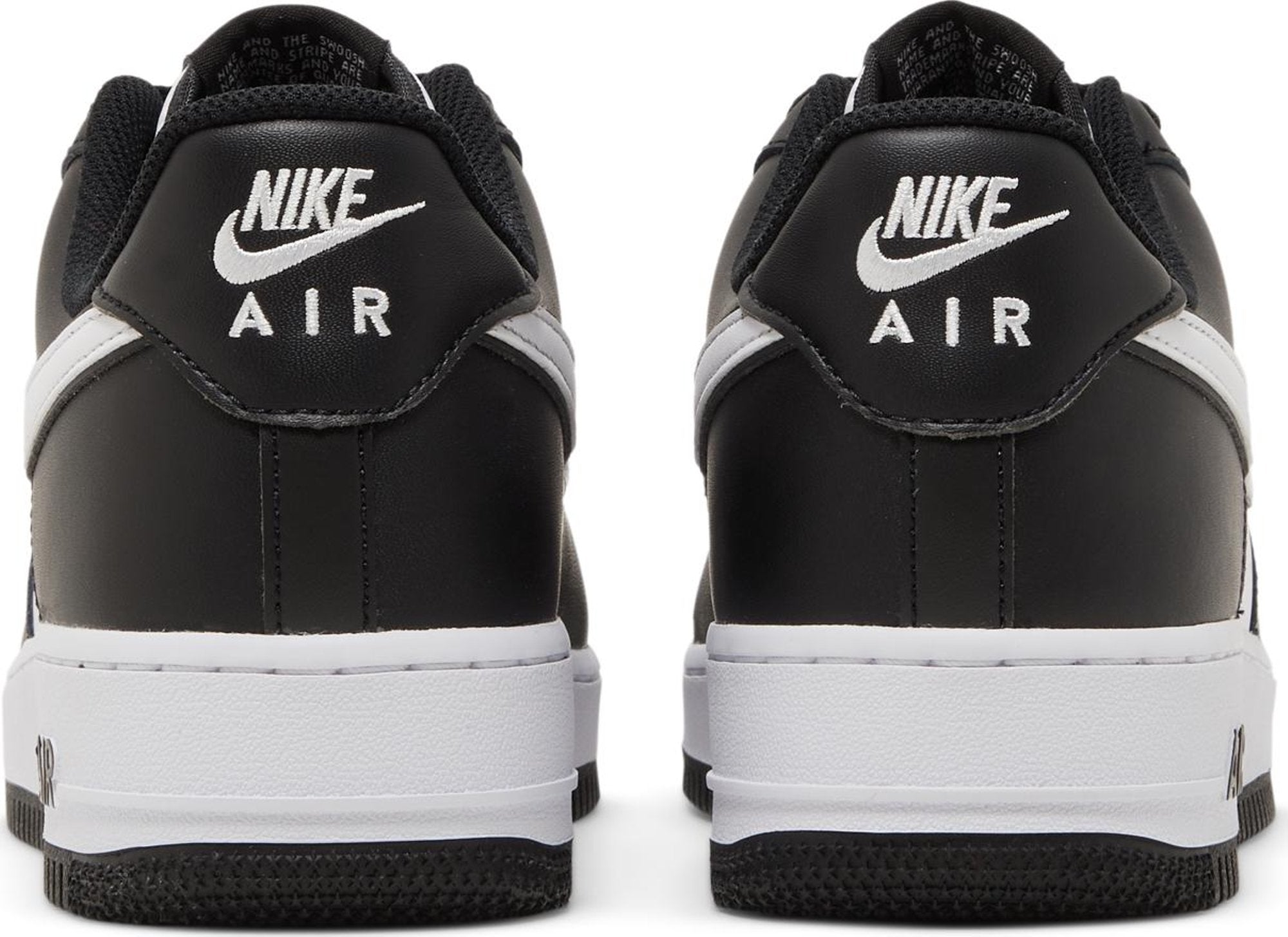 [DV0788-001] Mens Nike AIR FORCE 1 LOW '07 'WHITE SWOOSH PANDA'