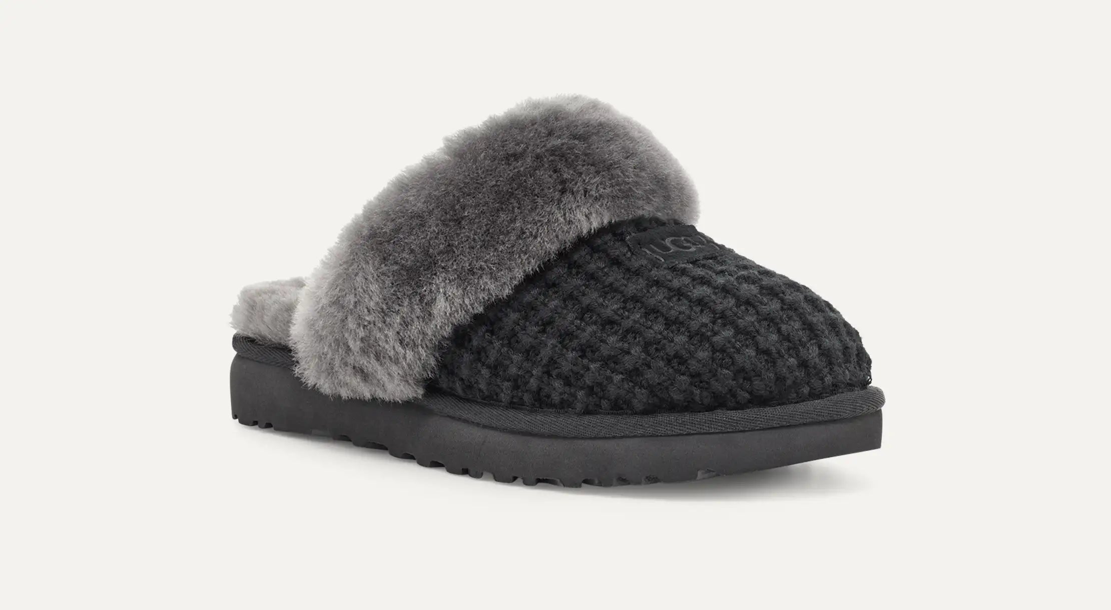 [1117659-BLK] WOMENS UGG COZY SLIPPER 'BLACK'