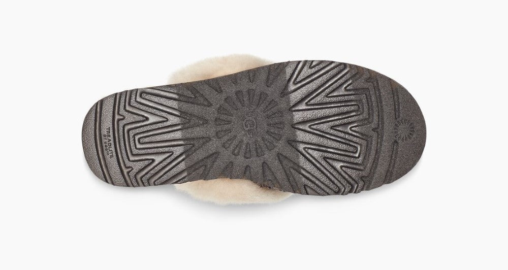[1117659-CHRC] WOMENS UGG COZY SLIPPER 'CHARCOAL'