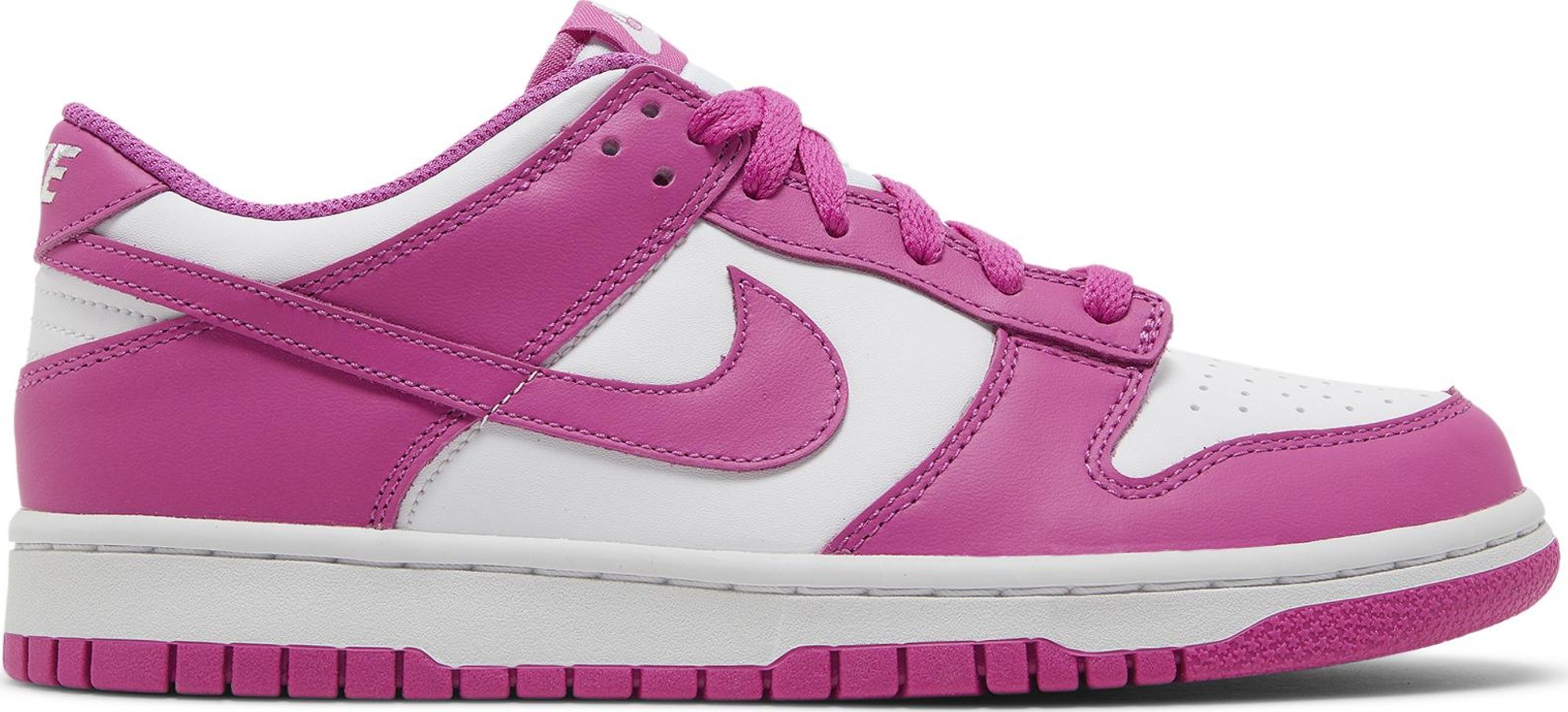 [FJ0705-100] Preschool Nike DUNK LOW 'ACTIVE FUCHSIA (PS)'