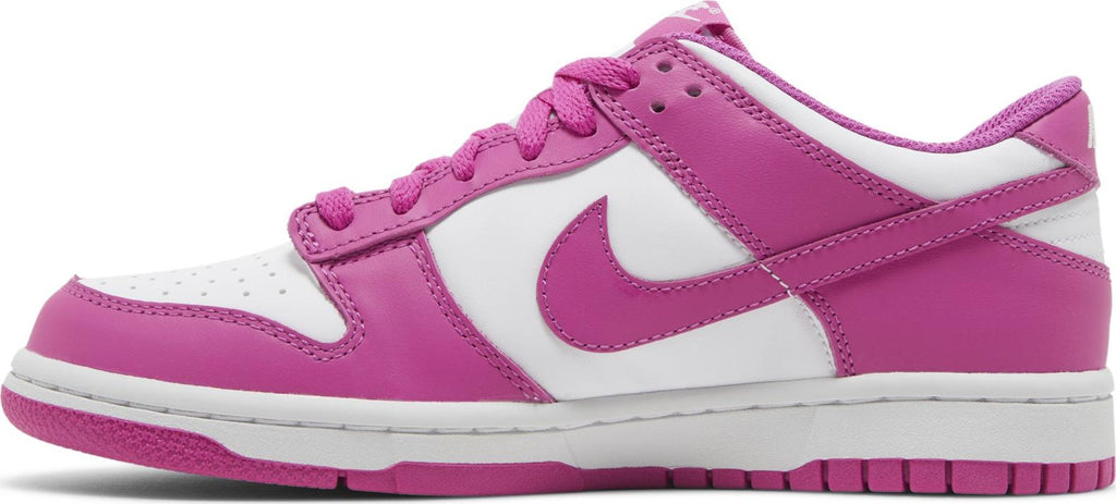 [FJ0705-100] Preschool Nike DUNK LOW 'ACTIVE FUCHSIA (PS)'