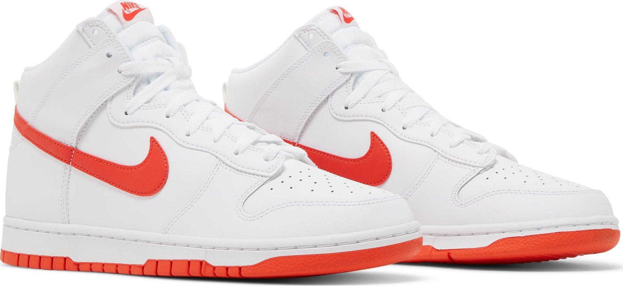 [DV0828-100] Mens Nike DUNK HIGH 'WHITE PICANTE RED'
