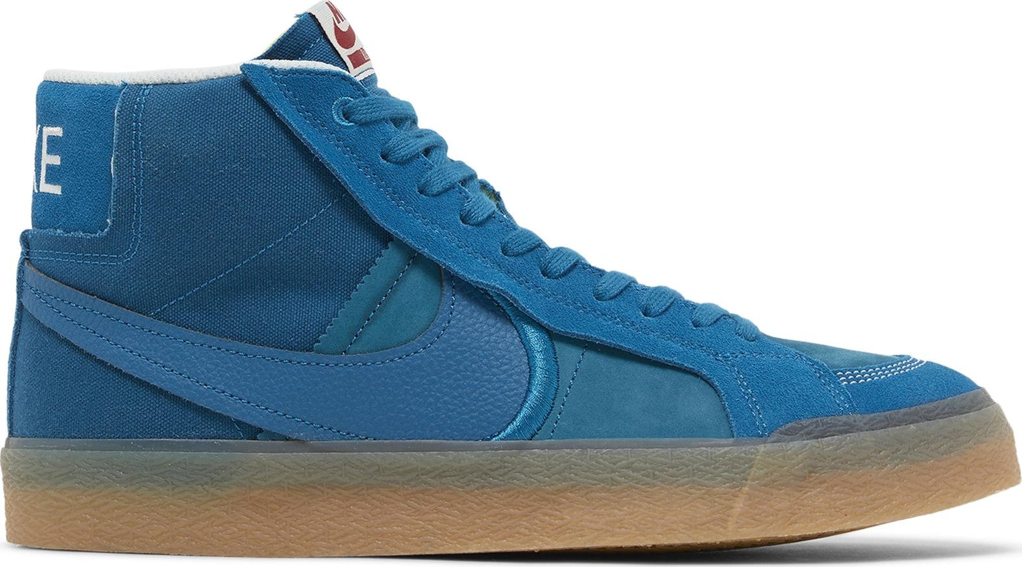 [DV5468-300] Mens Nike SB ZOOM BLAZER MID PRM PLUS 'GREEN ABYSS GUM'