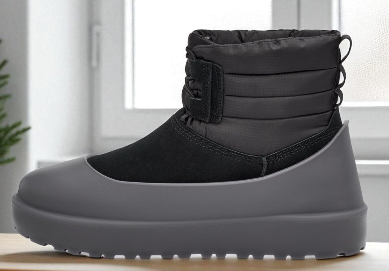 [1120849-BLK] Womens Ugg CLASSIC MINI LACE-UP WEATHER