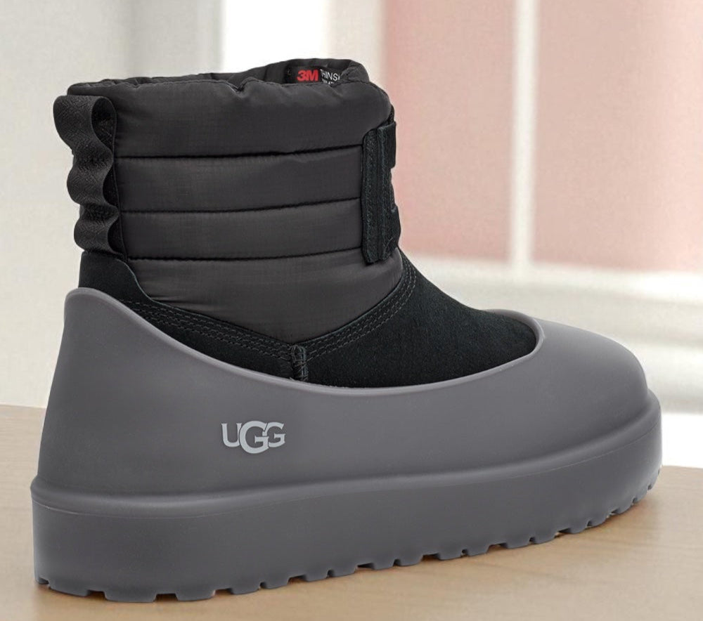 [1120849-BLK] Womens Ugg CLASSIC MINI LACE-UP WEATHER