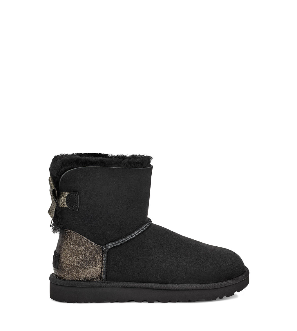 [1120881-BLK] Womens UGG W MINI BAILEY BOW