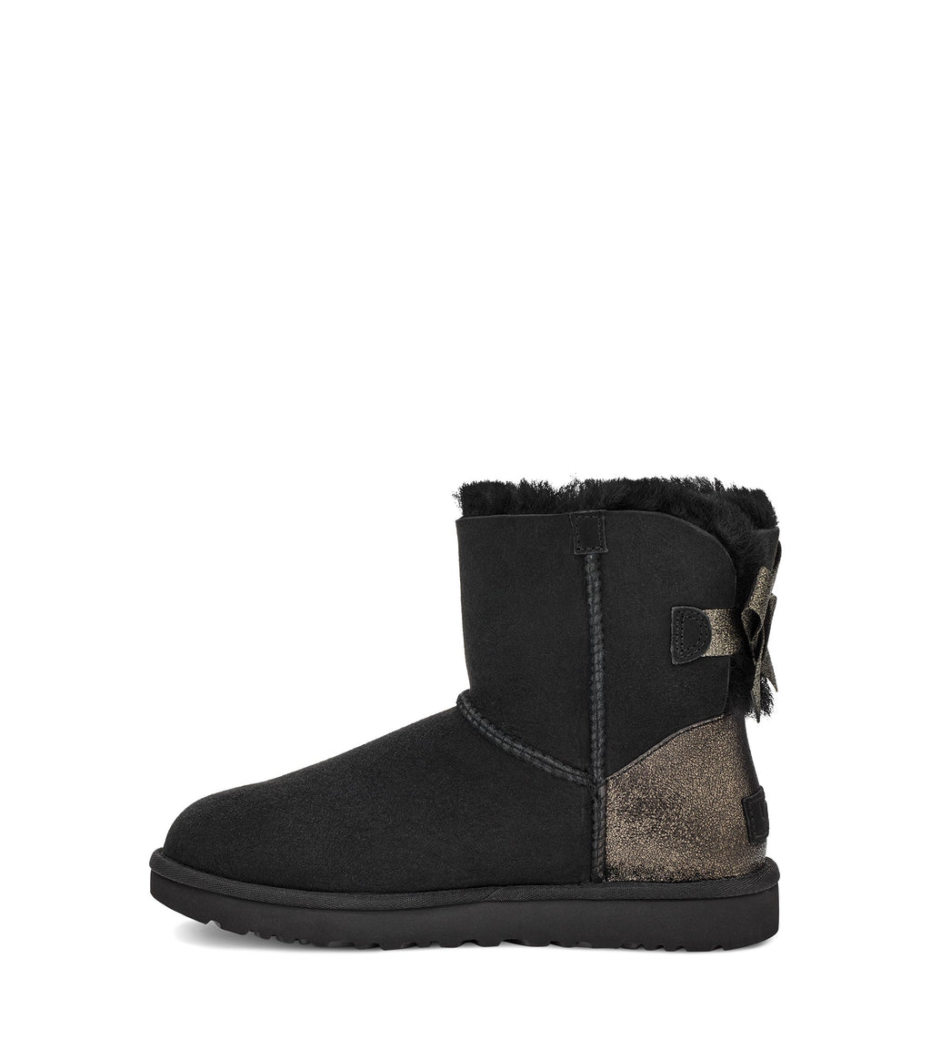 [1120881-BLK] Womens UGG W MINI BAILEY BOW