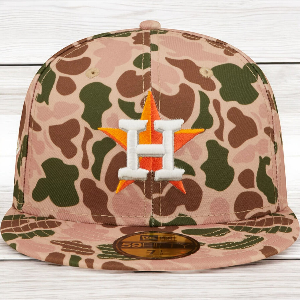 [60237946] MENS NEW ERA MLB HOUSTON ASTROS 5950 DUCK CAMO FITTED - DUCK CAMO