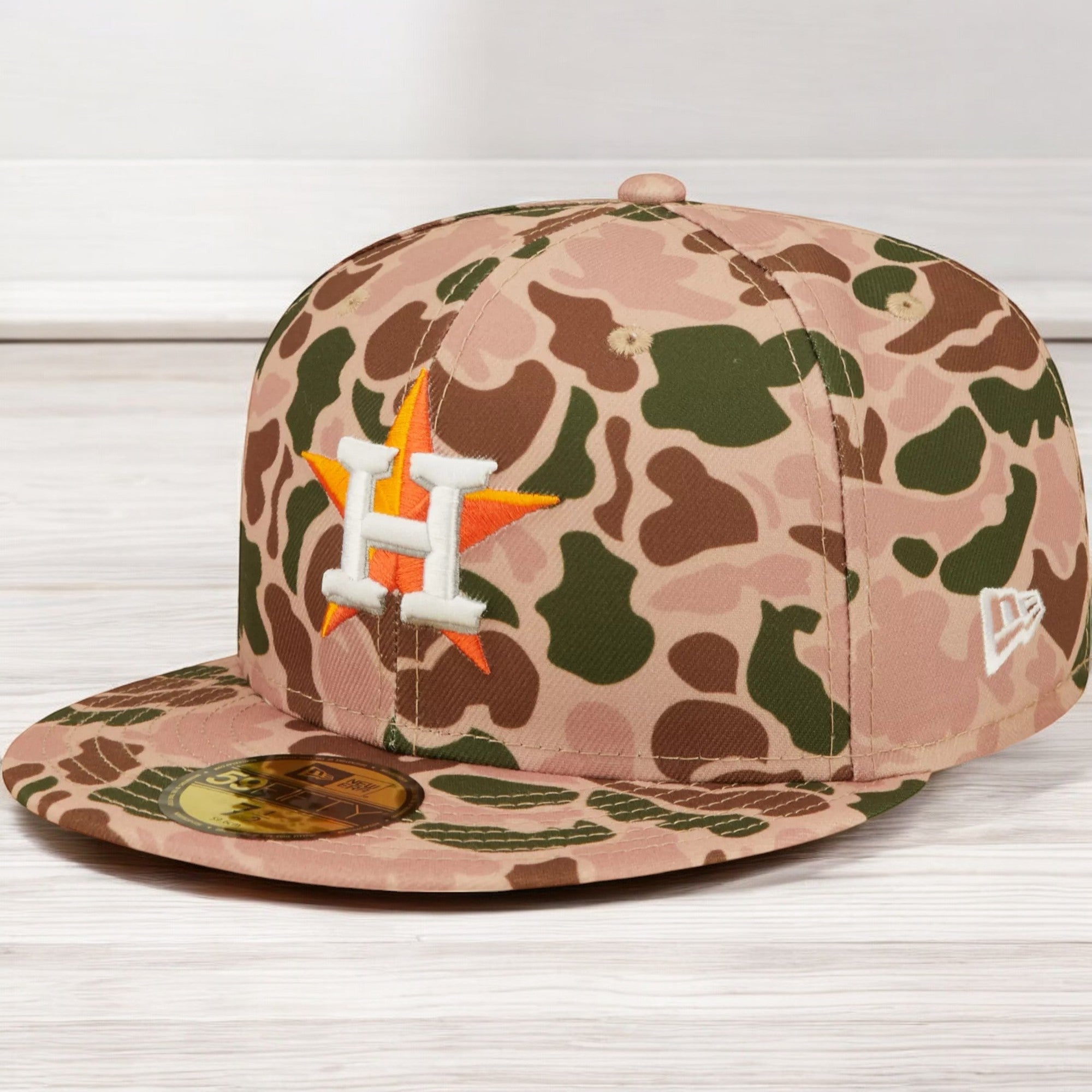 [60237946] MENS NEW ERA MLB HOUSTON ASTROS 5950 DUCK CAMO FITTED - DUCK CAMO