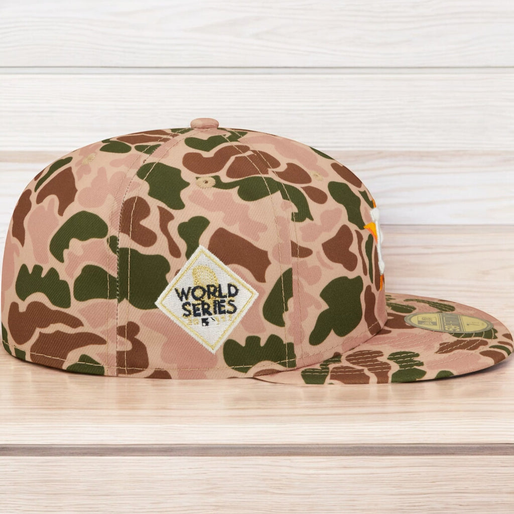 [60237946] MENS NEW ERA MLB HOUSTON ASTROS 5950 DUCK CAMO FITTED - DUCK CAMO