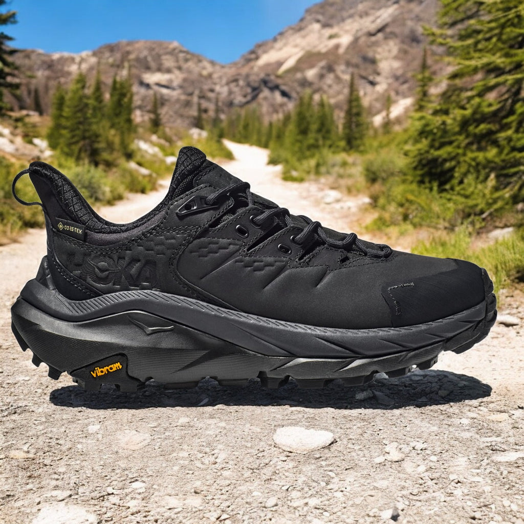 [1123190-BBLC] Mens Hoka One One KAHA 2 LOW GORE-TEX 'BLACK'