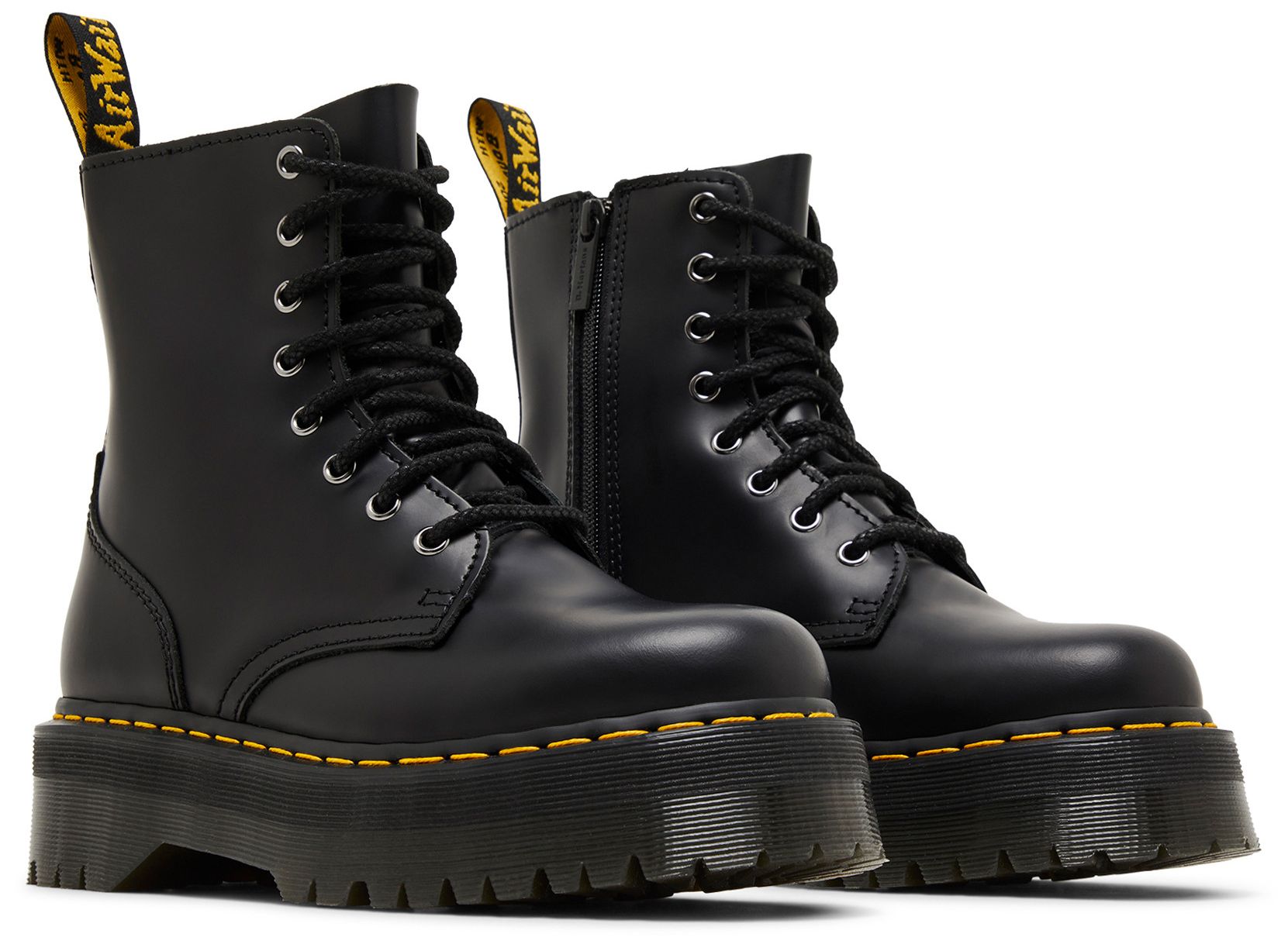 [15265001] UNISEX DR. MARTENS JADON BOOT SMOOTH LEATHER PLATFORMS