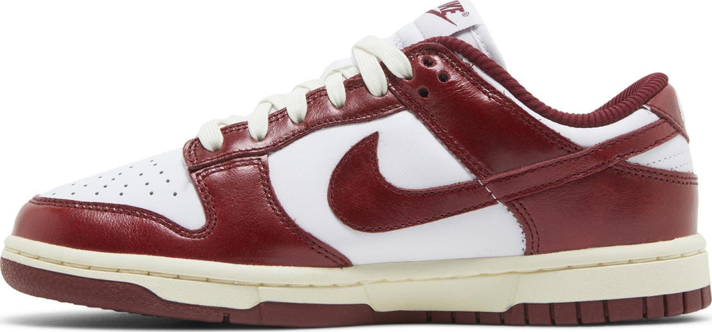 [FJ4555-100] Womens Nike DUNK LOW PRM 'VINTAGE TEAM RED'