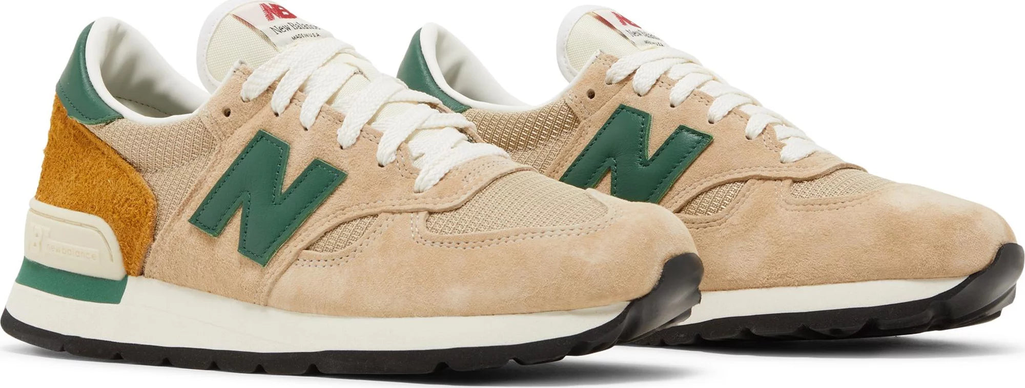 [M990TG1] Mens New Balance 990v1 'MiUSA Tan Green'